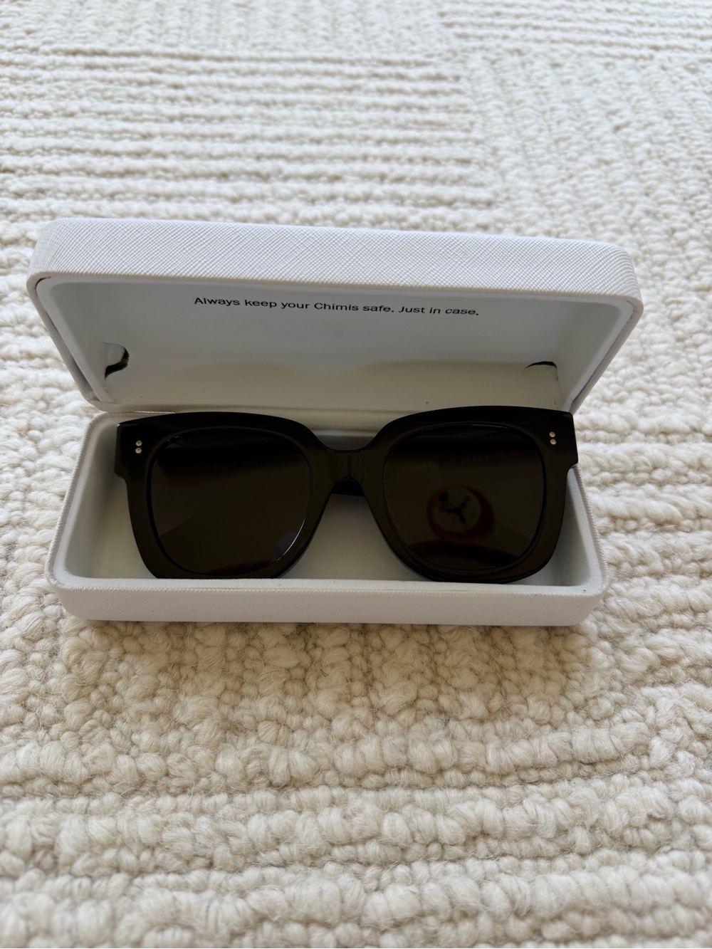 Women’s Chimi Black Oversized Sunglasses